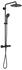 GROHE Euphoria System 260 Duschsystem mit Thermostatbatterie phantom black (27615KF2)