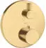 Axor Uno Thermostat Unterputz mit Ab- und Umstellventil brushed gold optic (38720250)