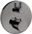 Axor Uno Thermostat Unterputz mit Ab- und Umstellventil polished black chrome (38720330)