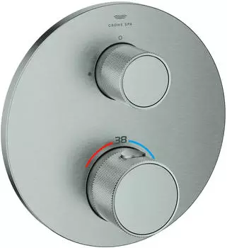 GROHE Atrio Private Collection Thermostat-Brausebatterie supersteel (24396DC0)