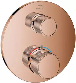 GROHE Atrio Private Collection Thermostat-Brausebatterie warm sunset (24396DA0)