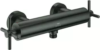 GROHE Atrio Brausebatterie 1/2&Prime; hard graphite geb&uuml;rstet (26895AL0)