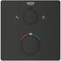 GROHE Grohtherm Thermostat-Brausebatterie mit 2-Wege-Umstellung matt black (1022092430)