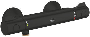 GROHE Grohtherm 800 Thermostat-Brausebatterie 1/2&Prime; matt black (1022022430)