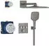 GROHE Grohtherm SmartControl Duschsystem Unterputz mit Rainshower SmartActive 310 Cube hard graphite gebürstet (34864AL0)