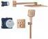 GROHE Grohtherm SmartControl Duschsystem Unterputz mit Rainshower SmartActive 310 Cube warm sunset (34864DA0)