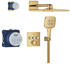 GROHE Grohtherm SmartControl Duschsystem Unterputz mit Rainshower SmartActive 310 Cube cool sunrise (34864GL0)