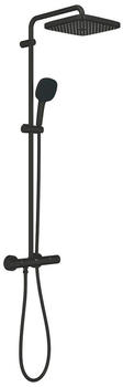 GROHE Tempesta System 250 Cube Duschsystem mit Thermostatbatterie matt black (266892431)