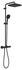 GROHE Tempesta System 250 Cube Duschsystem mit Thermostatbatterie matt black (266892431)