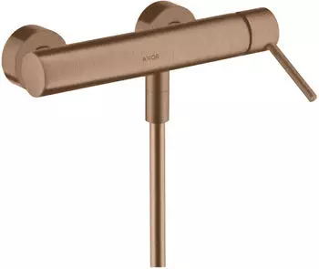 Axor Starck Einhebel-Brausenmischer brushed red gold (10611310)