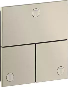 Axor ShowerSelect ID Ventil Unterputz eckig für 3 Verbraucher brushed nickel (36780820)