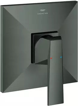 GROHE Allure Brilliant Einhand-Brausebatterie hard graphite geb&uuml;rstet (24277AL0)
