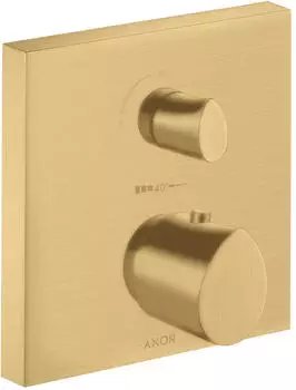Axor Starck Organic Thermostat Unterputz brushed gold optic (12716250)