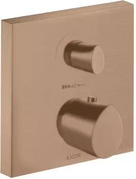 Axor Starck Organic Thermostat Unterputz brushed red gold (12716310)