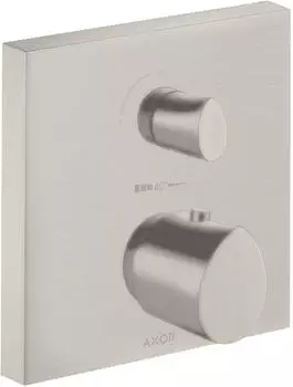 Axor Starck Organic Thermostat Unterputz edelstahl optic (12716800)