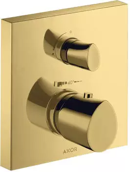 Axor Starck Organic Thermostat Unterputz polished gold optic (12716990)