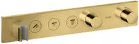 AXOR ShowerSolutions Thermostatmodul Select 530/ 90 f&uuml;r 3 Verbraucher,...