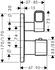 Axor Urquiola Thermostat Unterputz (11733___)
