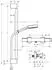 Hansgrohe Pulsify Select S Brausesystem 105 3jet Relaxation EcoSmart mattschwarz (24272670)