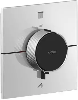 Axor ShowerSelect ID Thermostat Unterputz eckig für 2 Verbraucher chrom (36752000)