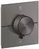Axor ShowerSelect ID Thermostat Unterputz eckig für 2 Verbraucher brushed black chrome (36752340)