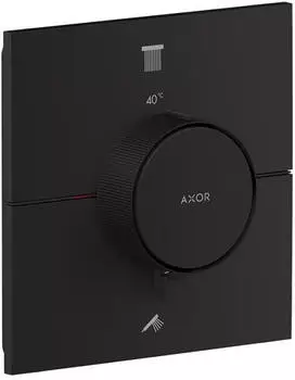 Axor ShowerSelect ID Thermostat Unterputz eckig für 2 Verbraucher mattschwarz (36752670)