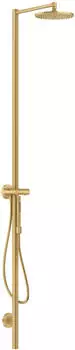 Axor Starck Duschsäule mit Thermostat und Kopfbrause 240 1jet brushed gold optic (12672250) Axor Starck Duschsäule mit Thermostat und Kopfbrause 240 1jet brushed gold optic (12672250)