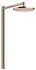 Axor Starck Duschsäule mit Thermostat und Kopfbrause 240 1jet polished red gold (12672300)