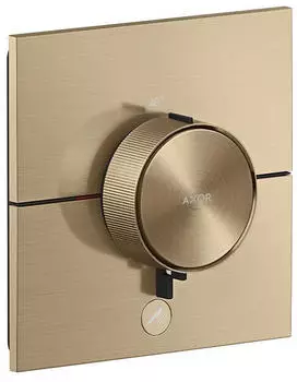 Axor ShowerSelect ID Thermostat HighFlow Unterputz eckig brushed bronze (36777140)