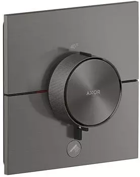 Axor ShowerSelect ID Thermostat HighFlow Unterputz eckig brushed black chrome (36777340)