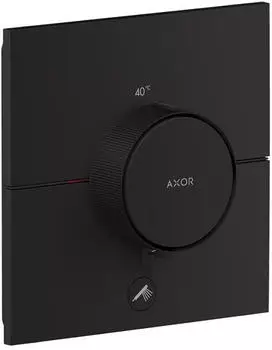 Axor ShowerSelect ID Thermostat HighFlow Unterputz eckig mattschwarz (36777670)