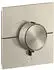 Axor ShowerSelect ID Thermostat HighFlow Unterputz eckig brushed nickel (36777820)
