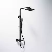 Steinberg Serie 342 Duschsystem, Badarmaturen, 342 2721 S, matt black