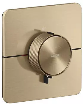 Axor ShowerSelect ID Thermostat HighFlow Unterputz softsquare brushed bronze (36775140)