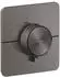 Axor ShowerSelect ID Thermostat HighFlow Unterputz softsquare brushed black chrome (36775340)