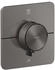 Axor ShowerSelect ID Thermostat Unterputz softsquare für 2 Verbraucher brushed black chrome (36754340)