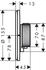 Axor ShowerSelect ID Thermostat HighFlow Unterputz rund (36759___)