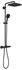 GROHE Vitalio Comfort 250 Duschsystem mit Thermostatbatterie matt black (266972431)