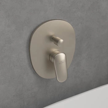 Villeroy & Boch Antao Unterputz-Einhebelmischer brushed nickel matt (TVT11100100064) – Villeroy & Boch Antao Unterputz-Einhebelmischer brushed nickel matt (TVT11100100064) für stilvolle Badezimmer