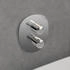 Villeroy & Boch Antao Unterputz-Thermostat mit Zweiwege-Mengenregulierung chrom (TVS11100200061)