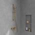 Villeroy & Boch Architectura Square Einhebel-Brausemischer brushed gold (TVS12500100076)