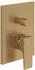 Villeroy & Boch Architectura Square Unterputz-Einhebel-Brausemischer mit Umstellung brushed gold (TVS12500300076)