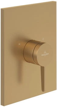 Villeroy & Boch Conum Unterputz Einhebel-Brausemischer brushed gold (TVS12700400076)