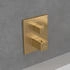 Villeroy & Boch Mettlach Unterputz-Thermostat mit Einwege-Mengenregulierung brushed gold (TVT12600100076)