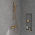 Villeroy & Boch Subway 3.0 Einhebel-Duscharmatur Aufputz brushed gold (TVS11200100076)