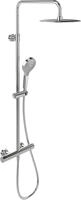 Villeroy & Boch Duschsystem Verve Showers 287x1093x472mm wandm Brushed Nickel...