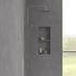 Villeroy & Boch Verve Showers Duschsystem brushed nickel matt (TVS10900500064)