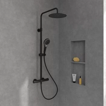 Villeroy & Boch Verve Showers Duschsystem schwarz matt (TVS109005000K5)