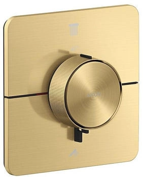 Axor ShowerSelect ID Thermostat Unterputz softsquare f&uuml;r 2 Verbraucher brushed gold optic (36754250)
