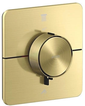 Axor ShowerSelect ID Thermostat Unterputz softsquare f&uuml;r 2 Verbraucher brushed brass (36754950)